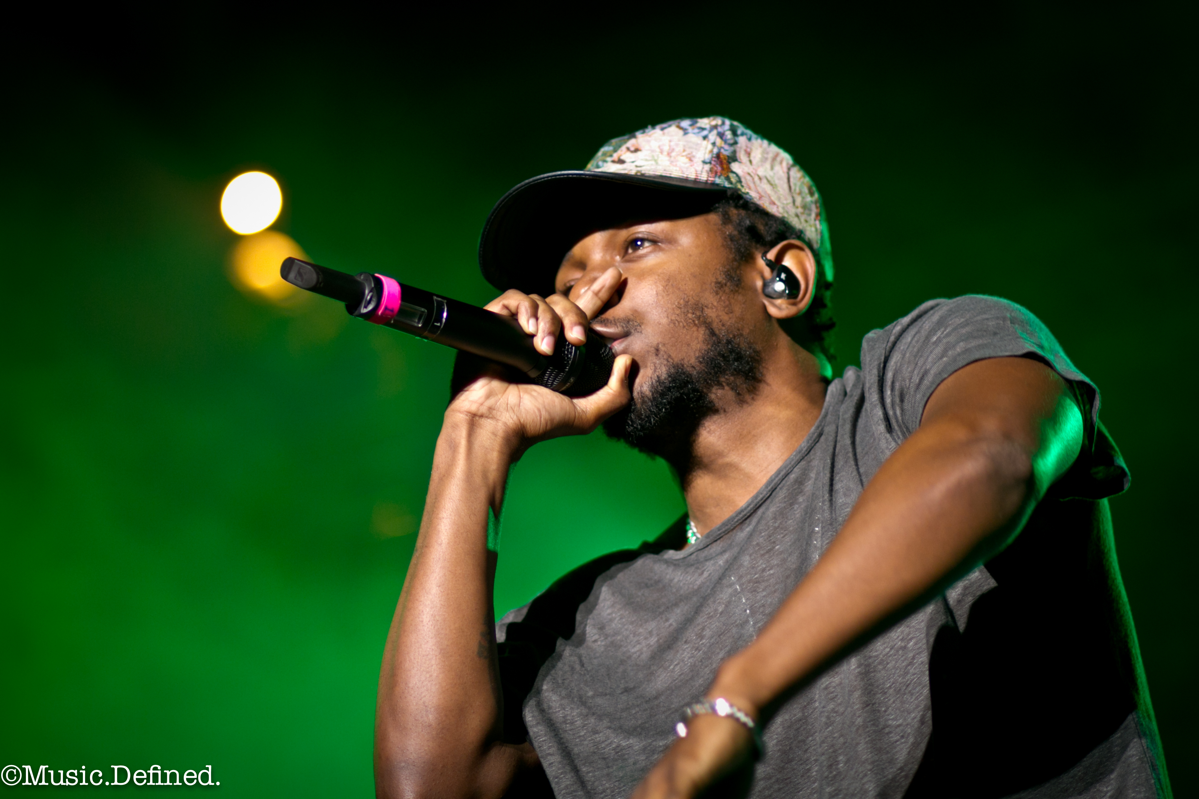 Kendrick Lamar at Pitchfork